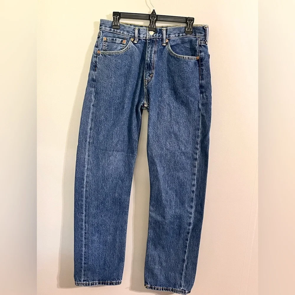 Levi's 505 Blue Straight Jeans Classic Denim